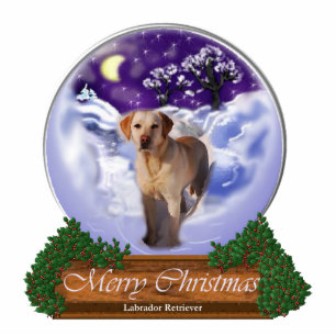 Labrador Retriever Christmas Gifts Photo Sculpture Decoration