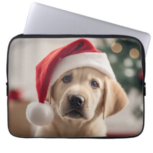 Labrador Retriever Christmas Laptop Sleeve