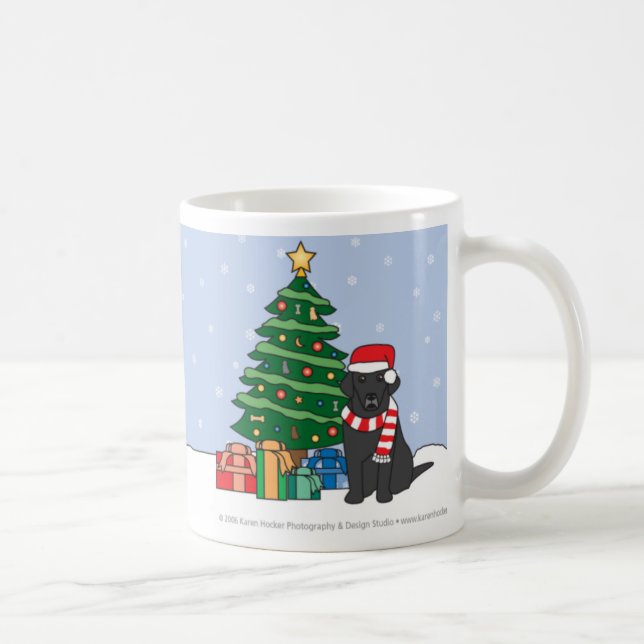 Labrador Retriever Christmas Mug (Right)