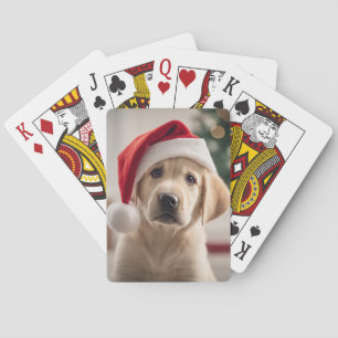 Labrador Retriever Christmas Playing Cards