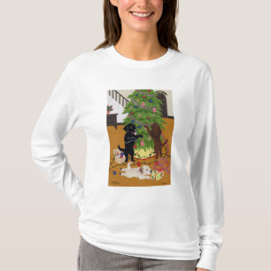 Labrador Retriever Christmas Tree T-Shirt