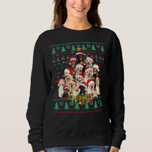 Labrador Retriever Christmas Tree Ugly Sweater