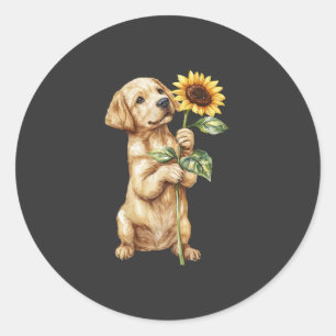 Labrador Retriever Classic Round Sticker