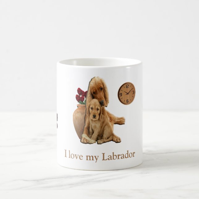 Labrador retriever coffee mug (Center)