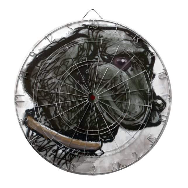 Labrador Retriever Dartboard (Front)