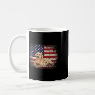 Labrador Retriever Dog 4th Of July Gift American F Coffee Mug