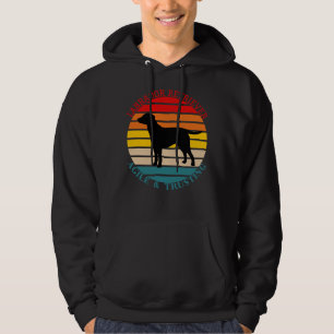 Labrador Retriever Dog Agile And Trusting Hoodie