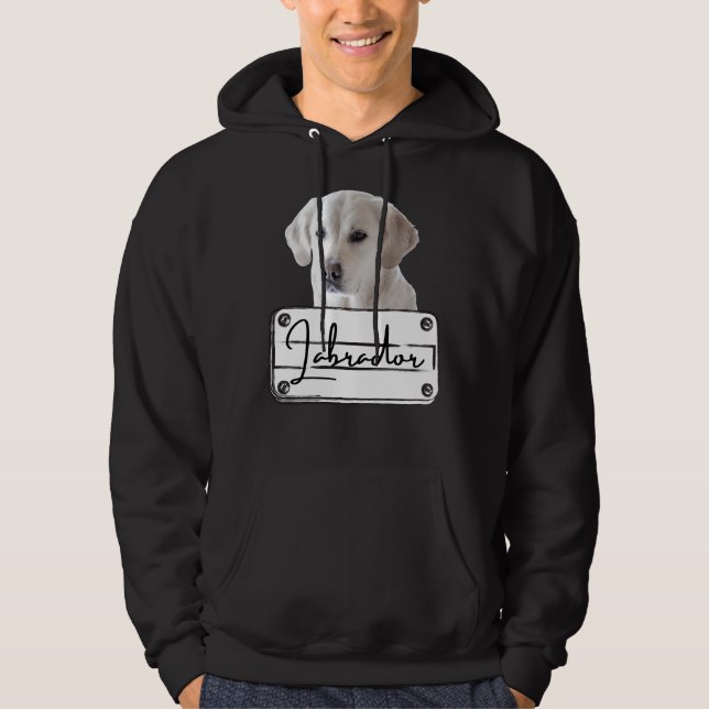 Labrador Retriever Dog Breed    Hoodie (Front)