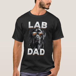 Labrador Retriever Dog Breed Pet - Lab Dad T-Shirt