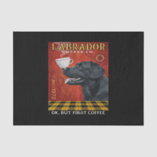 Labrador Retriever Dog Coffee Tissue Paper