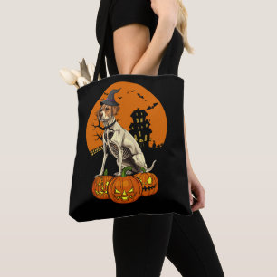 Labrador Retriever Dog Halloween Tote Bag