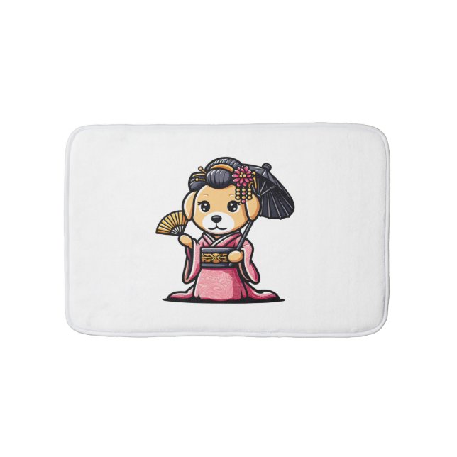 Labrador Retriever Dog Kimono   Bath Mat (Front)