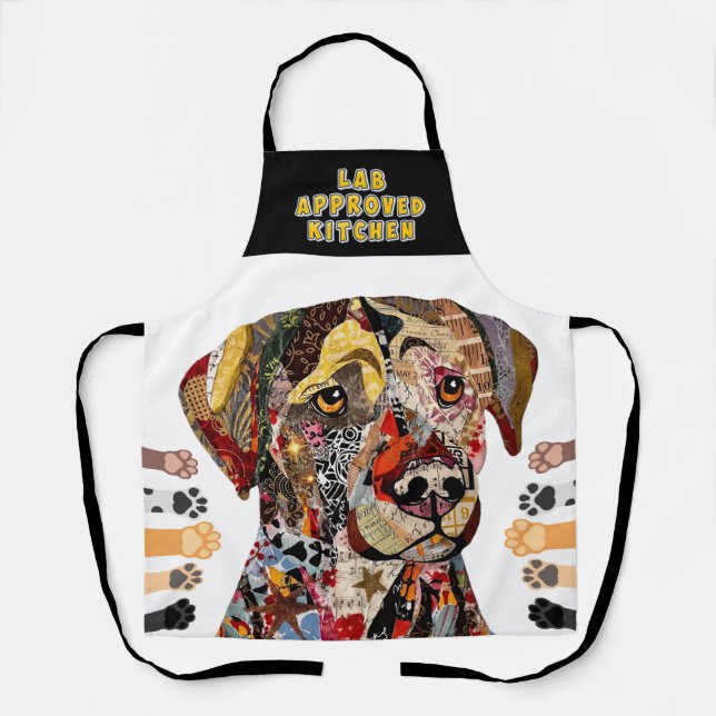 Labrador Retriever Dog Lover Apron (Front)