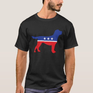 Labrador Retriever Dog  Political Symbol Election T-Shirt