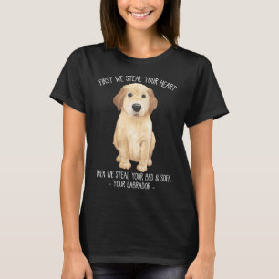 Labrador Retriever Dog Stubborn Puppy T-Shirt