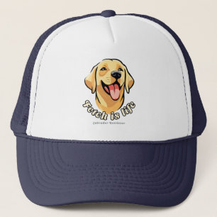 Labrador Retriever Dog Trucker Hat