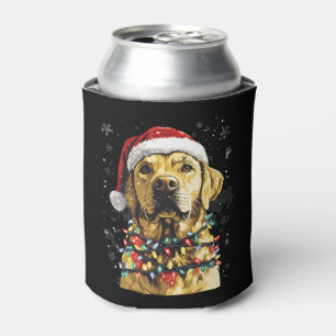 Labrador Retriever Dogs Tree Christmas Sweater Xma Can Cooler
