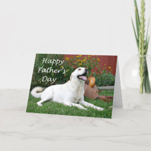 Labrador Retriever Father's Day card