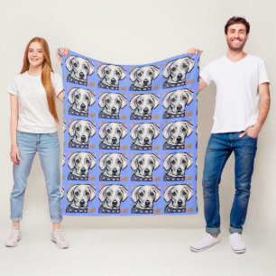Labrador Retriever Fleece Blanket