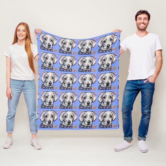 Labrador Retriever   Fleece Blanket (In Situ)
