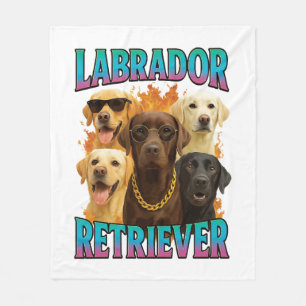 Labrador Retriever Fleece Blanket