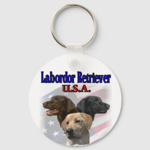 Labrador Retriever Gifts Key Ring