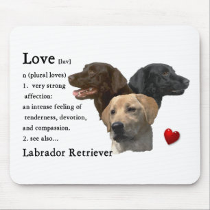 Labrador Retriever Gifts Mouse Mat
