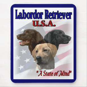 Labrador Retriever Gifts Mouse Mat