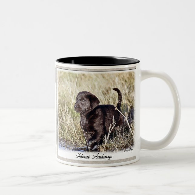 Labrador Retriever Gifts Two-Tone Coffee Mug (Right)