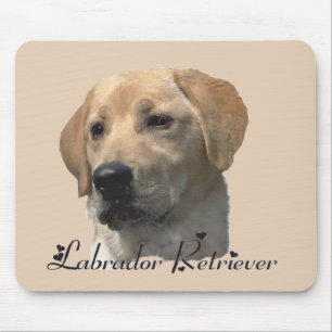Labrador Retriever Gifts Yellow Lab Mouse Mat
