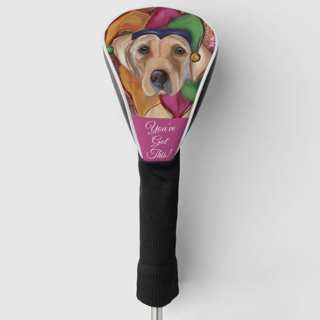 LABRADOR RETRIEVER            GOLF HEAD COVER (Front)