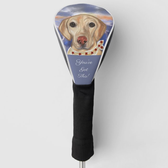 Labrador Retriever    Golf Head Cover (Front)