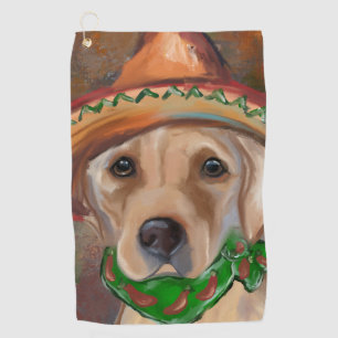 LABRADOR RETRIEVER GOLF TOWEL