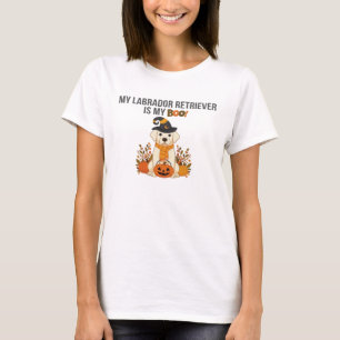 Labrador Retriever Halloween Dog  Funny Spooky Boo T-Shirt