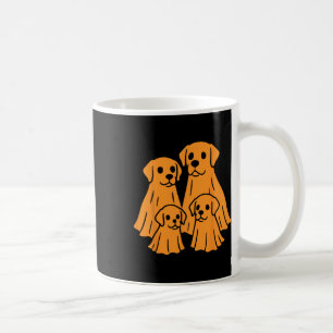 Labrador Retriever Halloween Ghost Family Funny Do Coffee Mug