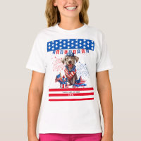 Labrador Retriever Happy 4Th Of July Independence