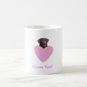 Labrador Retriever Happy Valentine's Day Coffee Mug