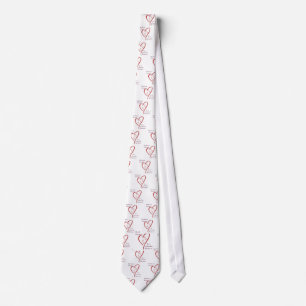 Labrador Retriever Heart Belongs Tie