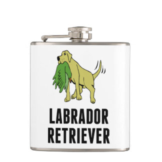 Labrador Retriever Hip Flask