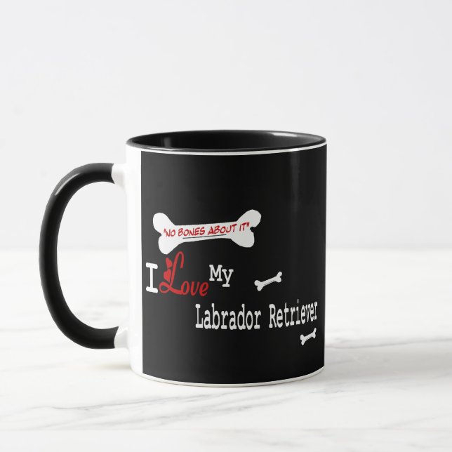 Labrador Retriever (I Love) Mug (Left)