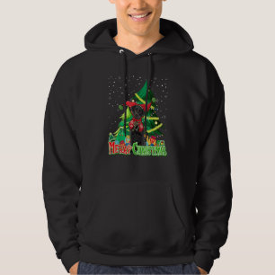 Labrador Retriever Jester Hat Santa Dog Christmas  Hoodie