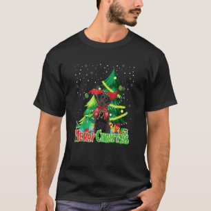 Labrador Retriever Jester Hat Santa Dog Christmas T-Shirt