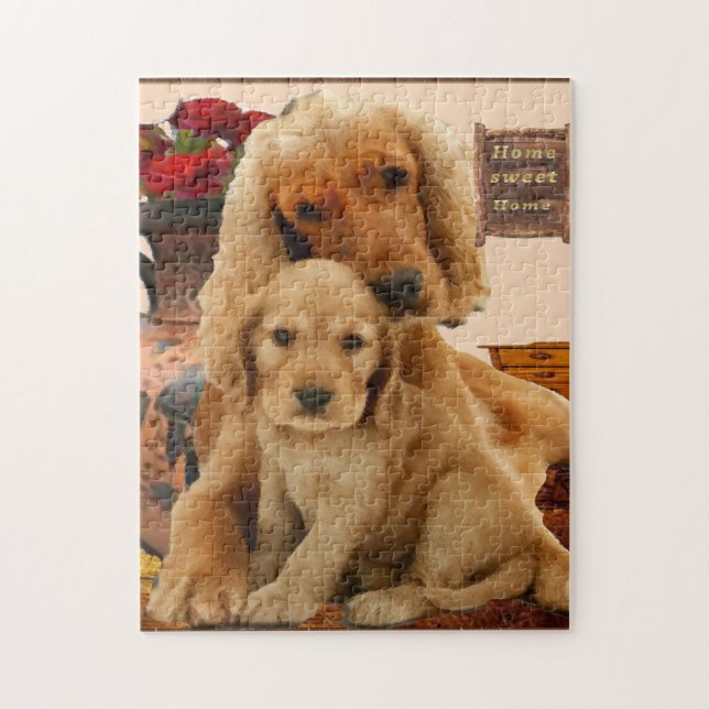Labrador retriever jigsaw puzzle (Vertical)