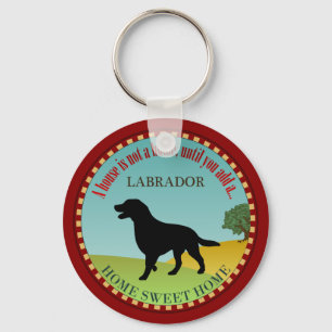 Labrador Retriever Key Ring