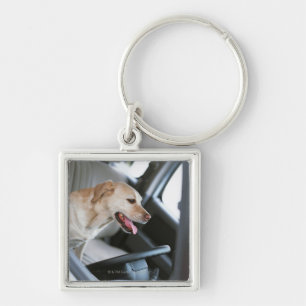 Labrador retriever key ring