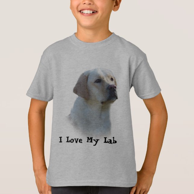 Labrador Retriever Kids T-Shirt (Front)