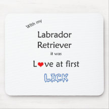 Labrador Retriever Lick Design