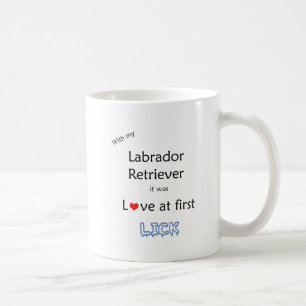 Labrador Retriever Love at First Lick Coffee Mug