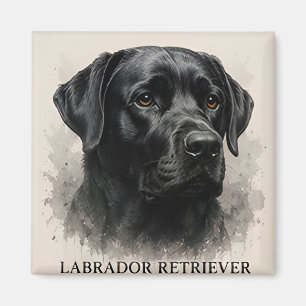 Labrador Retriever Luxury Dog Lover Collection Magnet