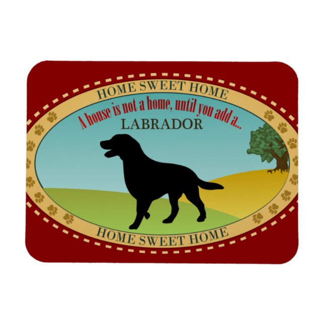 Labrador Retriever Magnet (Horizontal)